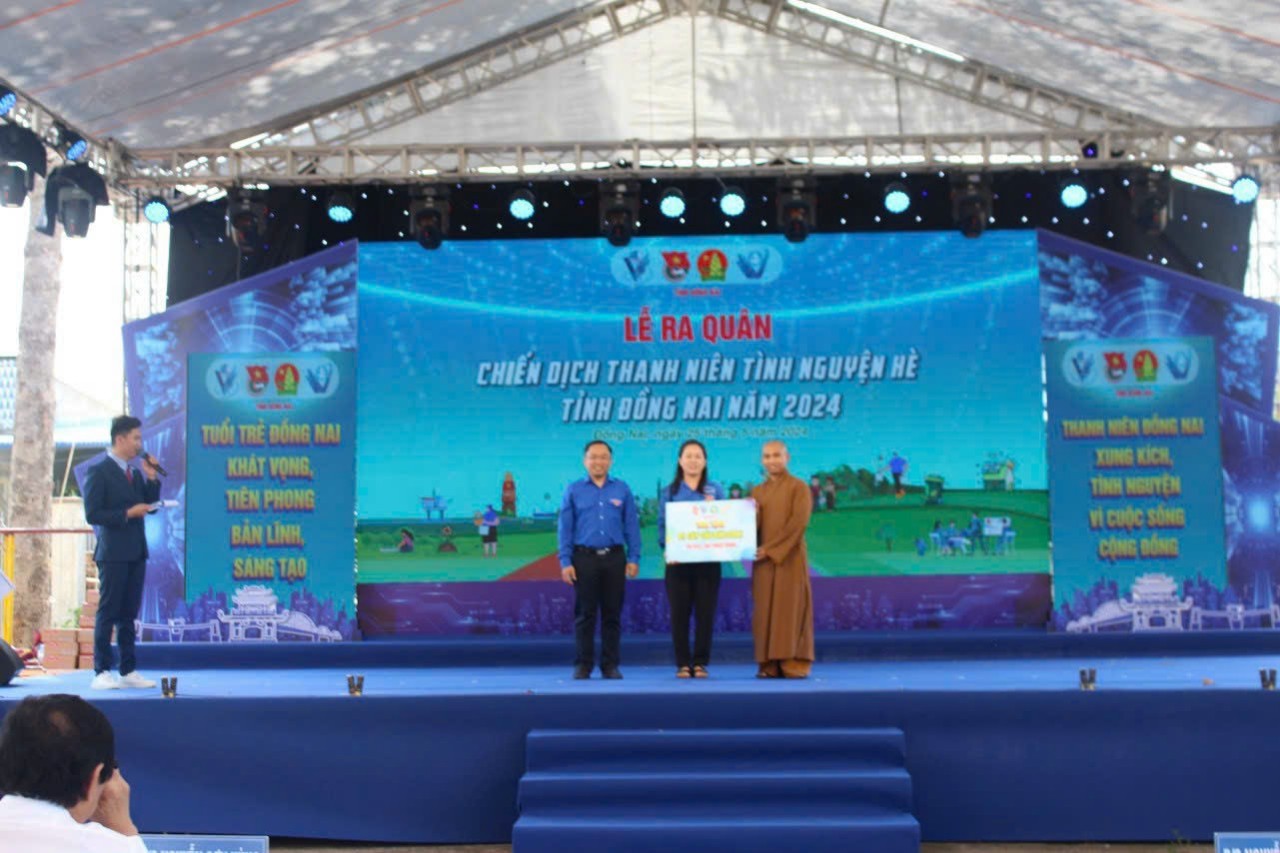 Huyện Long Thành: Lễ Ra Quân Chiến Dịch Thanh Niên Tình Nguyện Mùa Hè 2024